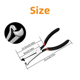 SHGarden Electrical Disconnect Pliers Automotive Electrical Connector Disconnect Pliers Spark Plug Disassembly Pliers Tear Down Air Flow Sensors Fuel Injectors Fuel Line Petrol Clip Pipe Pliers SH0094