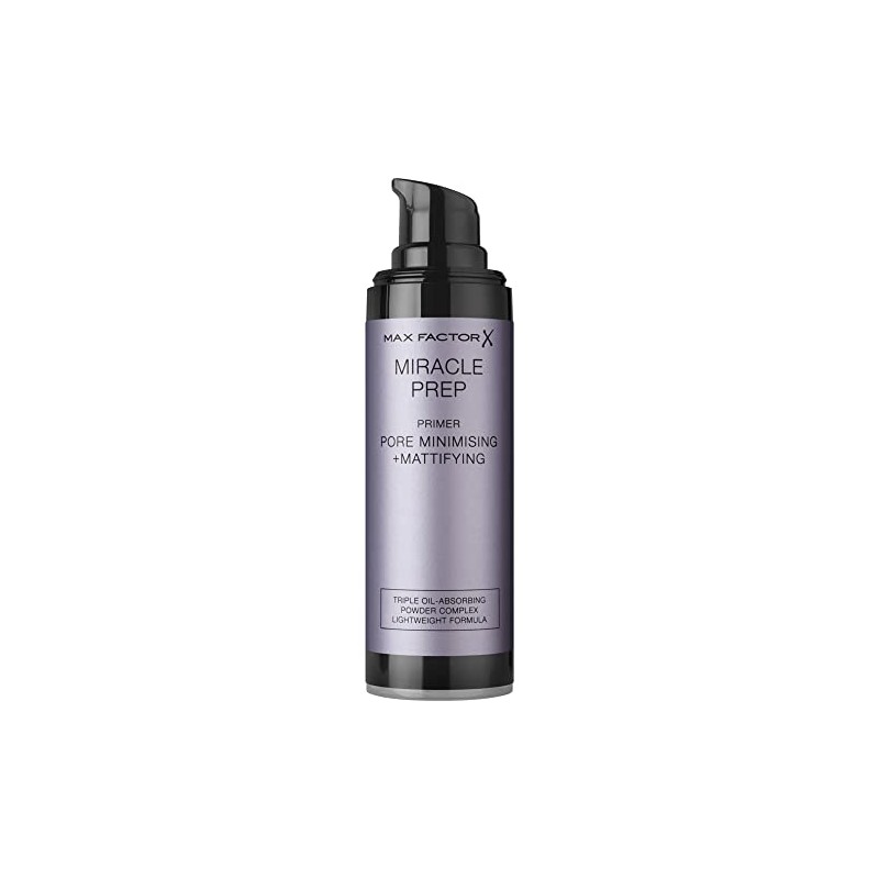 Max Factor Miracle Prep Pore Minimising and Mattifying Primer, 30ml