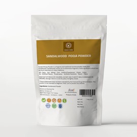 Chandan Sandalwood, Aroma Dhoop Powder Use for Havan and Puja - Sandal Dhoop Powder is a Fragrant and Traditional Incense Powder Made from Sandalwood (114g)