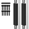 2 Pack Steel Magnetic 14-Inch Cable Management Channels for Under