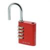 BURG-WÄCHTER Adjustable combination lock, 6.5 mm thickness, 4 number wheels,