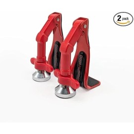 DoorJammer Portable Door Lock Brace for Home Security and Protection - 2 Pack