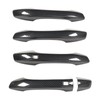 Exterior Door Handle Cover Carbon Fiber Pattern Outside Door Handle