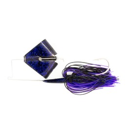 Nichols Lures Rb14-12 Reflex Metal Flake Buzzbait, Jt's Tidal Blue Fleck, 1/2 oz