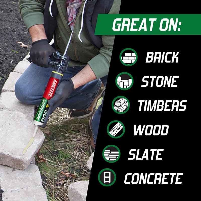 Loctite PL 500 Landscape Block & Stone Construction Adhesive, 10