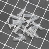100 x 2ml Plastic EP Tube Round Bottom Vials Tubes