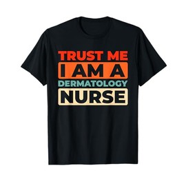 Retro Nursing Caretaker Hospital - Vintage Dermatology Nurse T-Shirt