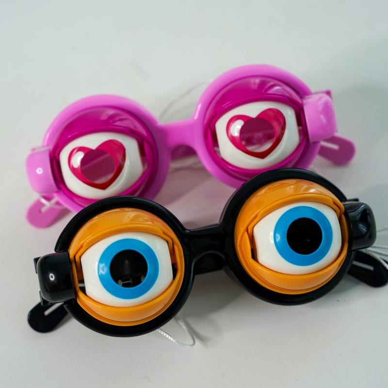 NOVI BOX Fun Blinking Eyes Glasses – Perfect for Parties