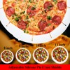 UAREBST Adjustable Pie Crust Shields, Silicone Baking Protectors, Cover Ring