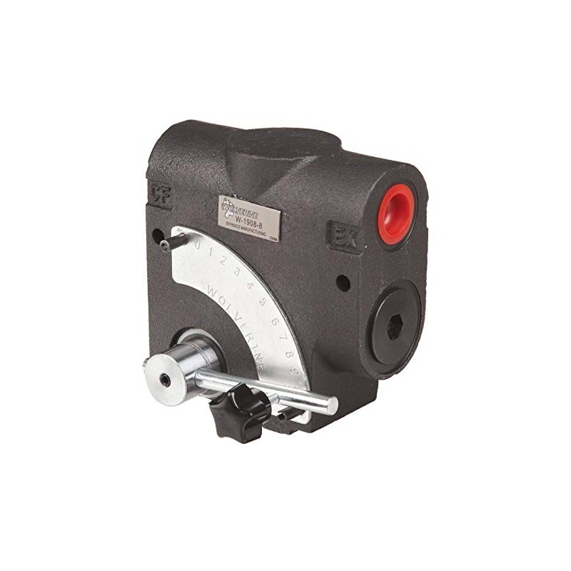 Prince Pressure Compensated Flow Control Valve: 0-30 GPM, 3000 PSI