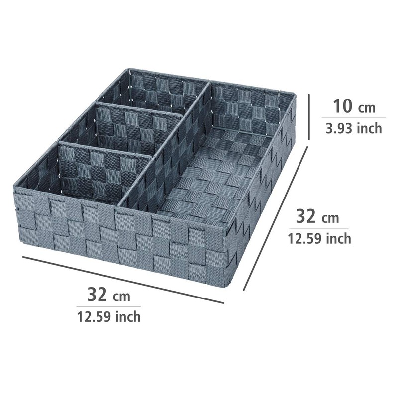 WENKO Organizer Adria - bathroom organizer, 32 x 10 x