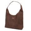 Shoulder Bag for Women Soft PU Leather Minimalistic Top Handle