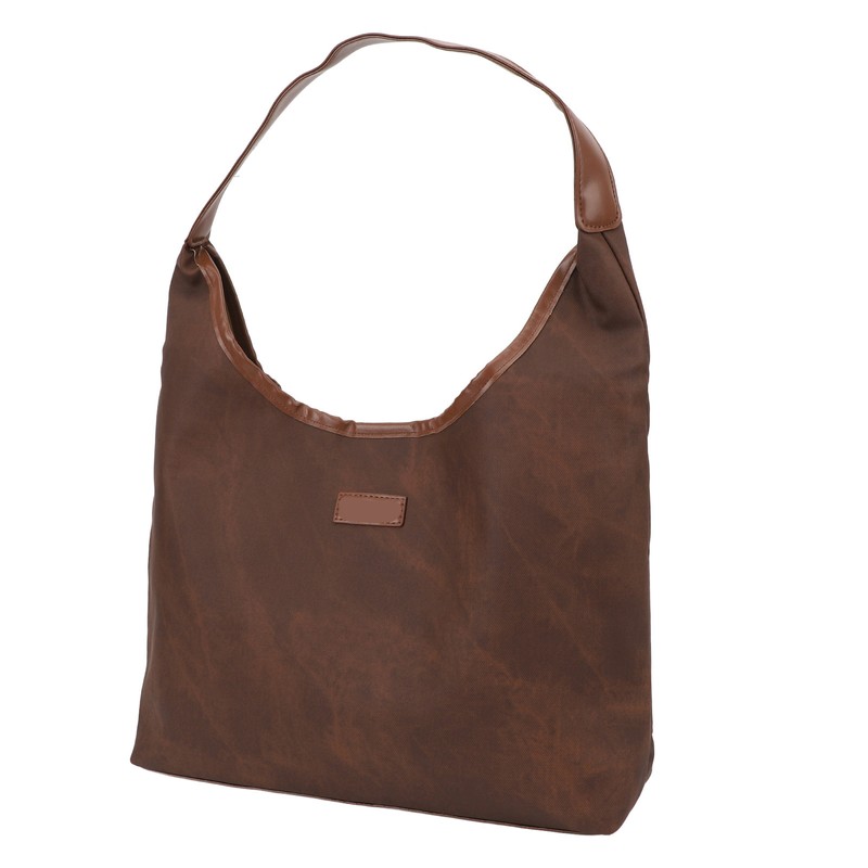 Shoulder Bag for Women Soft PU Leather Minimalistic Top Handle