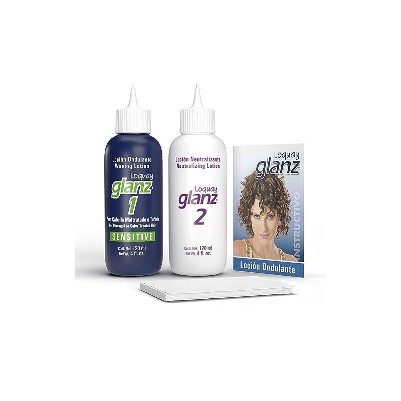 Ondulante Permanente Cabello Teñido Glanz Sensitive Loquay
