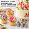 Russian Piping Tips for Cake Decorating – 9-Piece Flower Nozzle