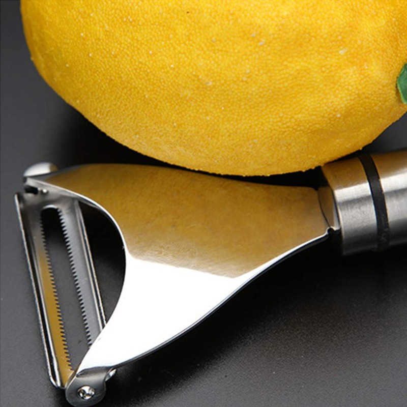 BNCHI Potato Peelers, Y Shape Serrated Blade 304 Stainless Steel