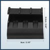 INFINAUTO Pair Black Left Right Soft Top Rear Window Clips
