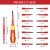Insulated Screwdriver Set, 14 in 1 Electrician Maintenance Tools Kit,