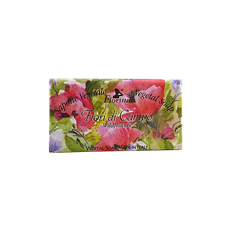 Florinda Floral Notes Wildflowers Vegetal Soap Bar 100 G 3.5