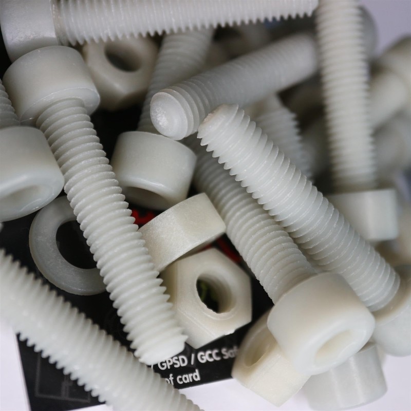 20 x Glass Filled Reinforced, Super Nylon Socket Head, M8