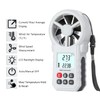 Digital Anemometer, Wind Speed Meter with Temperature Sensor, Wind Gauge