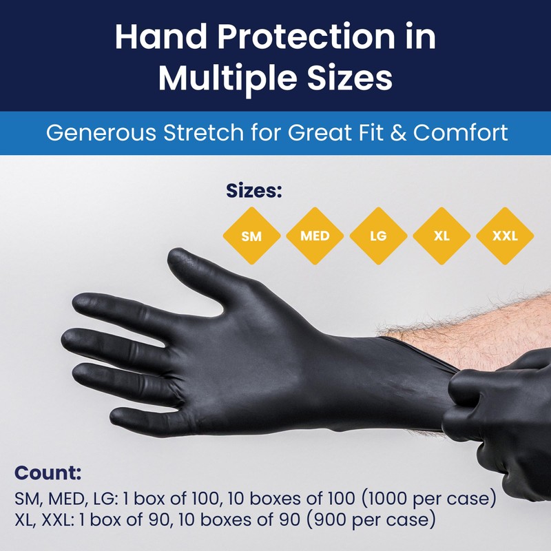 Adenna DLG678 Dark Light 9 mil Nitrile Powder Free Exam