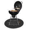 36 Inch Fireproof BBQ Mat,Fire Pit Mat,Fireproof Fireplace Mat,Under Grill