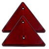 Set of 2 triangular reflectors for screwing, E-certified