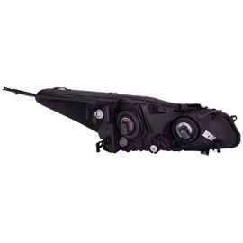 HEADLIGHTSDEPOT Headlight Compatible With Honda Accord 16-17 EX EXL Sport w/LED DRL Right Halogen Lamp