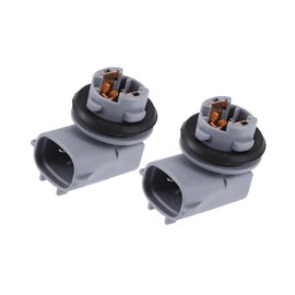 ACROPIX Car Rear Bumper License Plate Light Bulb Socket Connector 90075-60005 for Toyota Tacoma Tundra 2006-2007 (Set of 2) Car Parts