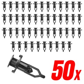 Mean Mug Auto 201525-2163A 50x Bumper Fender Retainer Push Clips - Compatible with Toyota, Lexus, Scion - Replaces OEM #: 52161-16010, 52161-02020