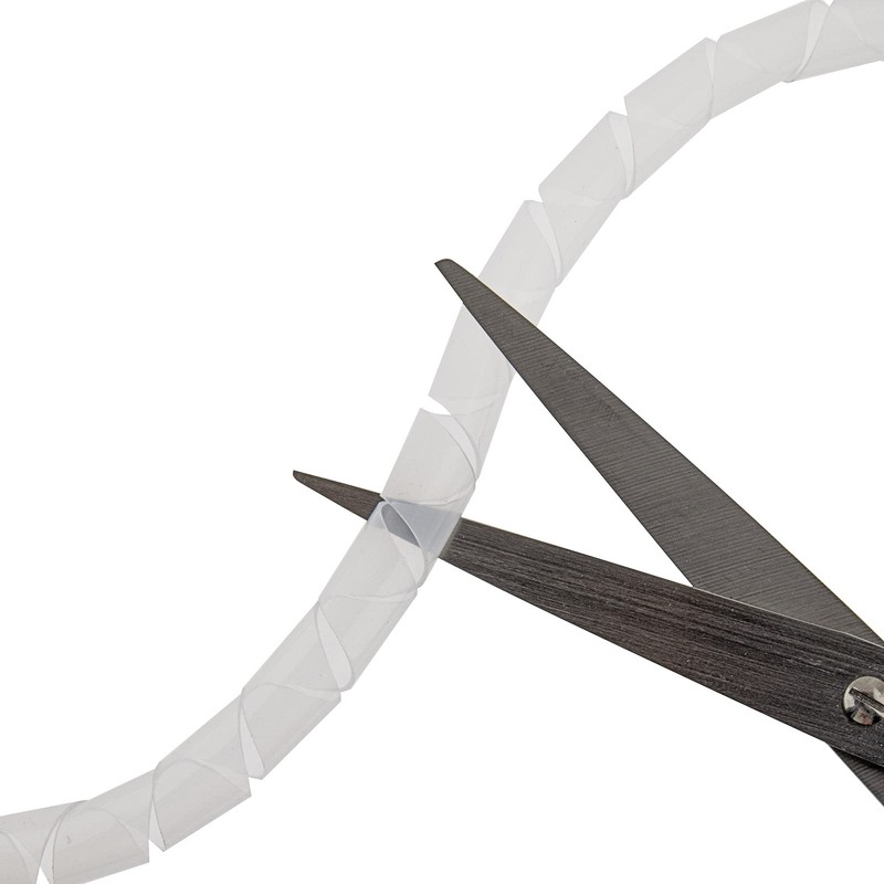 SeKi Spiral Band 12-75 mm 10 m Transparent Flexible Cable