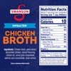 SWANSON S 100% Natural Unsalted Chicken Broth, 32 oz Carton