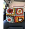 YDMZZB 2 Pcs Universal Car Headrest Cover Soft Car Seat