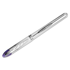 uni-Ball® Vision Elite Stick Roller Ball Pen, Purple Ink, Bold, 0.80 mm