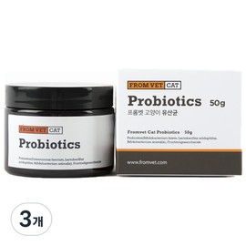 Frombet cat nutrition, 50g, intestinal health lactic acid bacteria, 3 pcs / 프롬벳 고양이 영양제, 50g, 장건강유산균, 3개