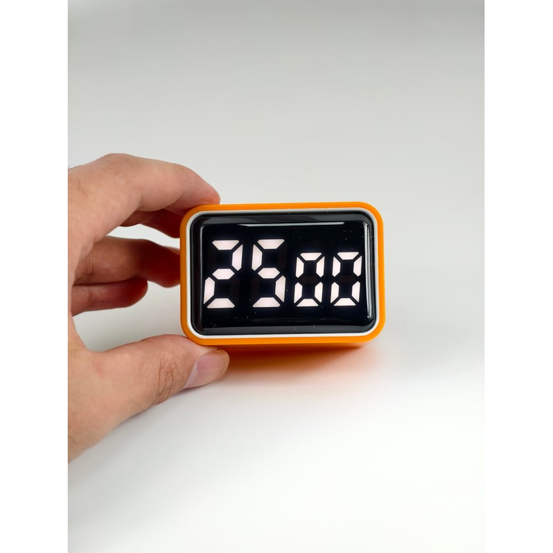 MOSTRUST Digital Mini LED Timer, Rechargeable LED Countdown/Up Timer, 3