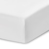 RUIKASI Deep Fitted Sheet King Size - White Kingsize Fitted