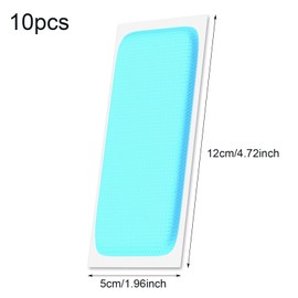 SSKHE Cooling Patch & Cold Sore - 10 Pads, Multi-Use Cooling Effect Gel Patch Alternative to Ice Packs for Children and Adults