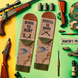 Zmart Hunting Gifts For Men Who Have Everything, Gifts For Hunters Men, Deer Hunting Gifts For Boys, Hunting Socks For Men, Hunter Socks