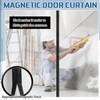 Preboun 3 Sets Dust Barrier Magnetic Door Barrier Door Kit