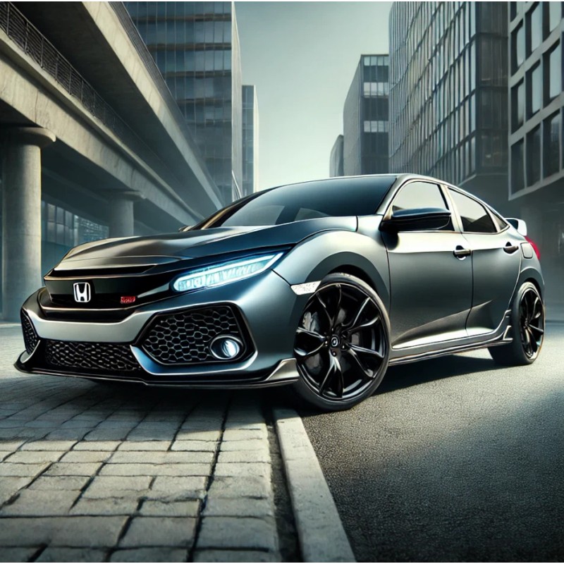 VERNAMLUXAUTO Civic Wheel Nut Covers / Lug Nut Covers -