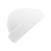 Beechfield - Harbour Beanie - Shallow Crown - White
