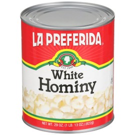 La Preferida White Hominy, 29-Ounce (Pack of 12)