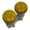 GOLDEN MEDIA LNB Monobloc Twin 0.1 DB Full HD 3D