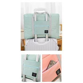 Large Capacity Travel Bag,Oxford Storage Bag, Clothing Storage Bag, Home and Travel, Multifunctional Sports Shoulder Bag (Black)