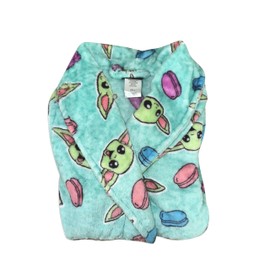 American Hero Girls' Robes - Kids Characters, Plush Soft Coral Fleece Hooded Bathrobe (8)