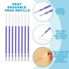 PATIKIL 100 Pcs Erasable Gel Pens Refills, 1mm Heat Erasable