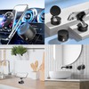 Soporte Magnético para Celular, Soporte Giratorio Retráctil Ajustable para Teléfono