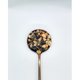 SavorTea Sweet Asian Pear  | Loose Leaf Tea | 4oz | Herbal Tea | Pear Tea | White Tea